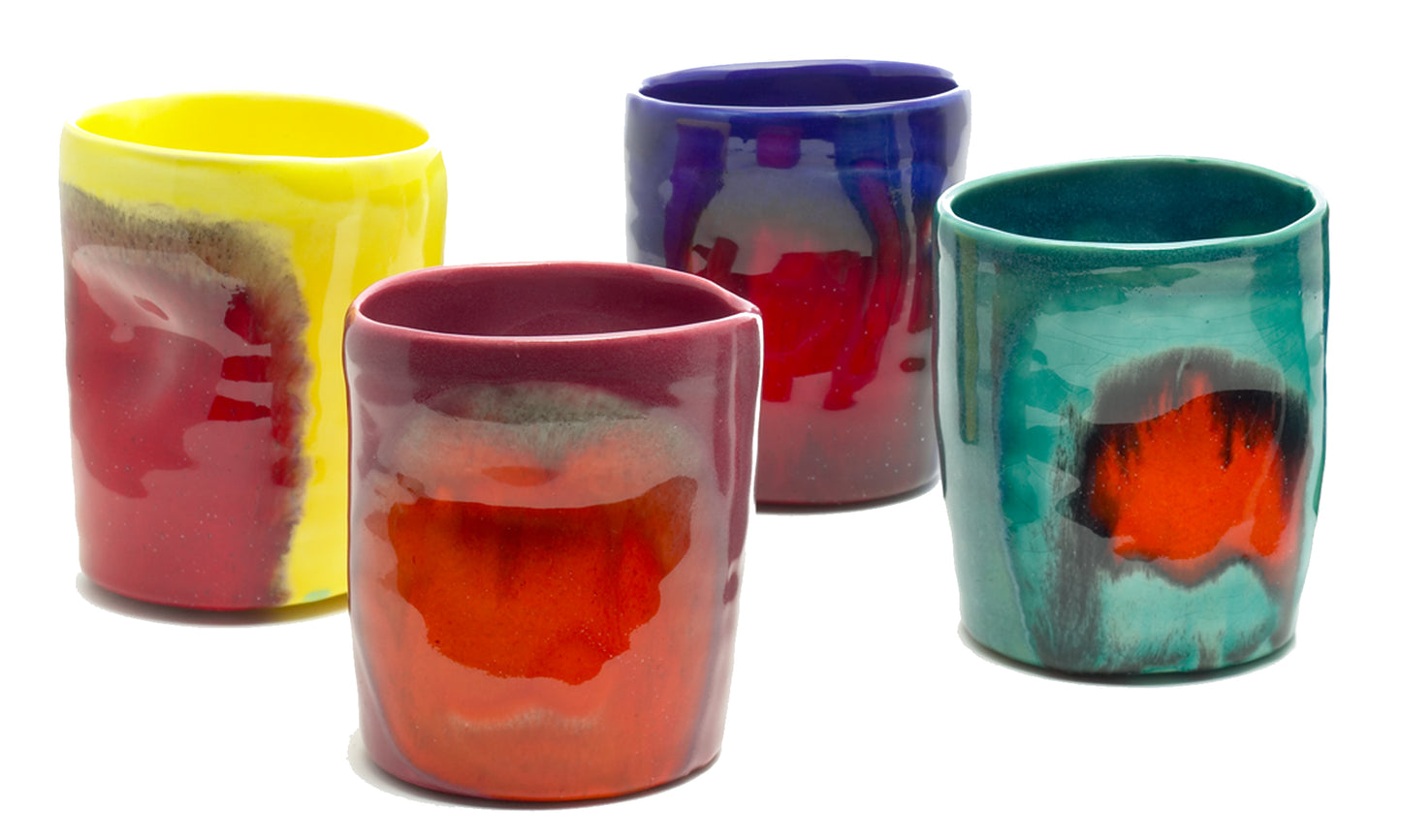 grip cup turquoise/orange | multi brights collection