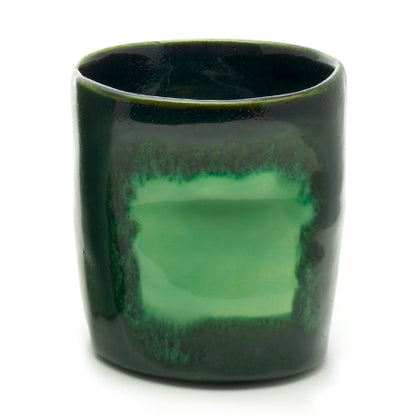 grip cup dark green/light green | multi green collection