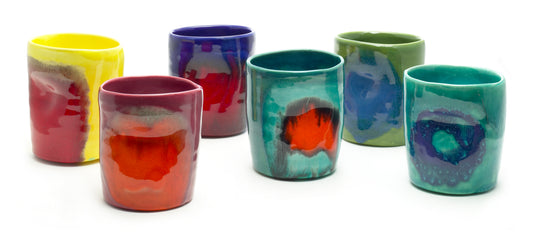 grip cups (set of 6) | multi brights