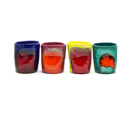 grip cups (set of 4) | multi brights