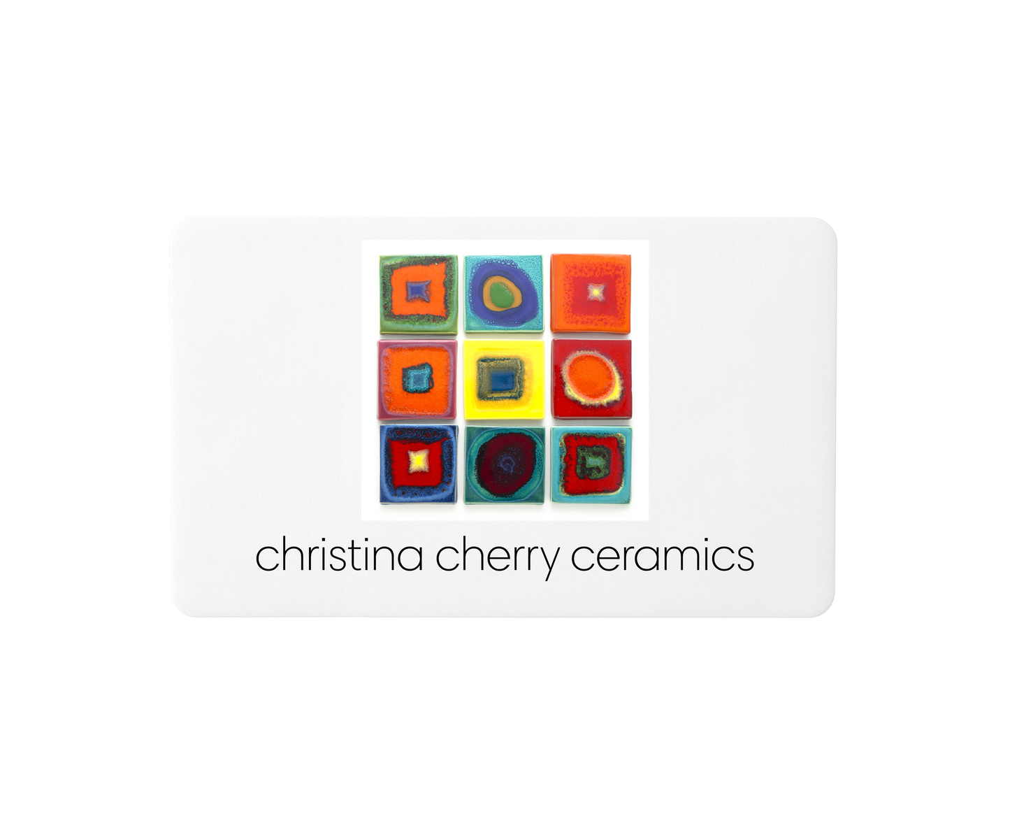 christina cherry ceramics | gift card